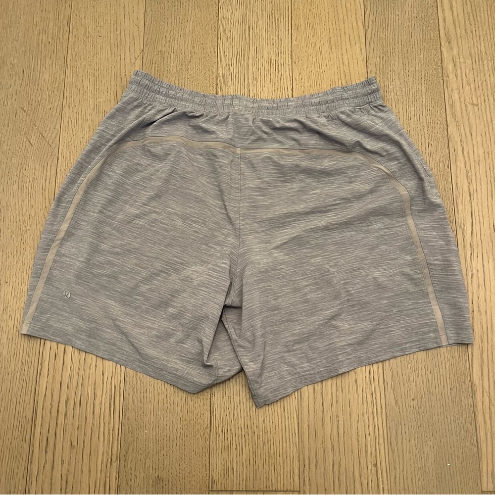 lululemon athletica | Shorts I Lululemon Athletic Shorts Grey size XL Lined - Picture 7 of 10